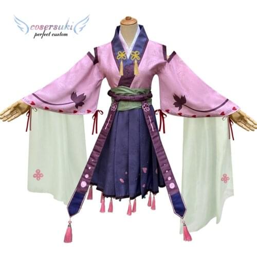Demon Slayer: Kimetsu no Yaiba Kanroji Mitsuri Cosplay Carnaval Costume Halloween Christmas Costume