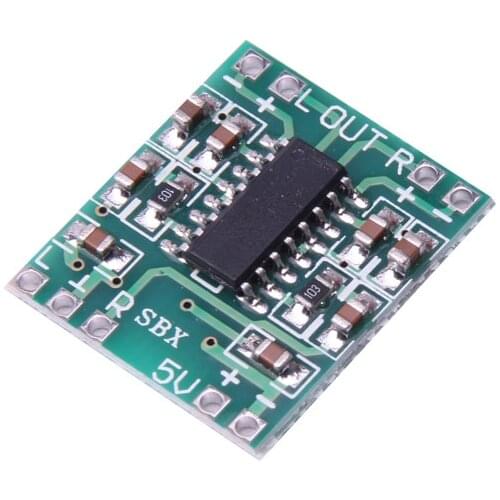 Glyduino 2PCS PAM8403 Ultra-Mini Digital Amplifier Board 2*3 W D Class 2.5 - 5V USB Power Supply For Arduino DIY