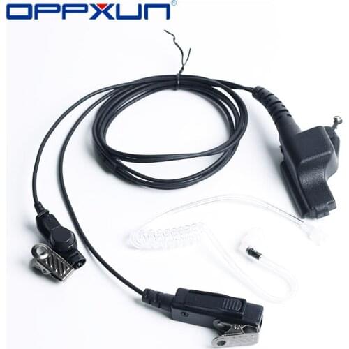 Walkie Talkie Earpiece FBI Surveillance Acoustic Air Tube Headset for Motorola Radio HT1000 XTS1500 XTS2500 XTS3000 XTS3500