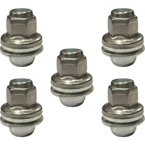 Set of 5 for Jaguar Lug Nut S-Type X-Type XJ XJR XF C2C35294 C2C35294010