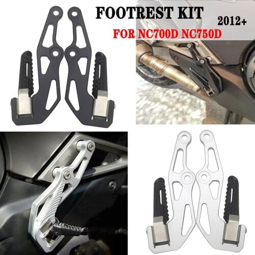 NEW Motorcycle 2012+ Foot Pegs CNC Footrest Kit For HONDA NC700D NC 700D NC700 D NC750D NC750 D NC 750D