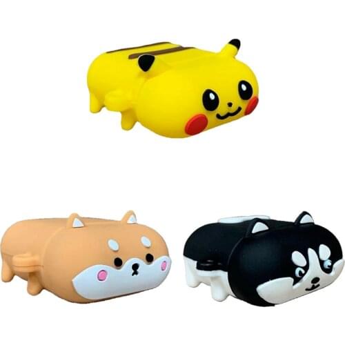 Pokemon Pikachu for Airpods Protective Cover Cute Cartoon Wireless Headset for Airpods Pro Protective Shell Bluetooth Headset