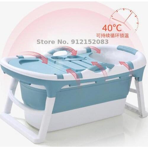 Xinjiang Baoyou Bath Bucket Adult Folding Bath Bucket Household Bidet Whole Body Bath Bucket Bathtub Adult
