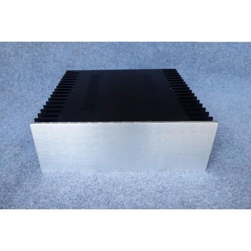 Panel without holes post amplifier case/subwoofer amplifier/tube power amplifier/class A/amplifier audio/DIY case(W430*H150*D414