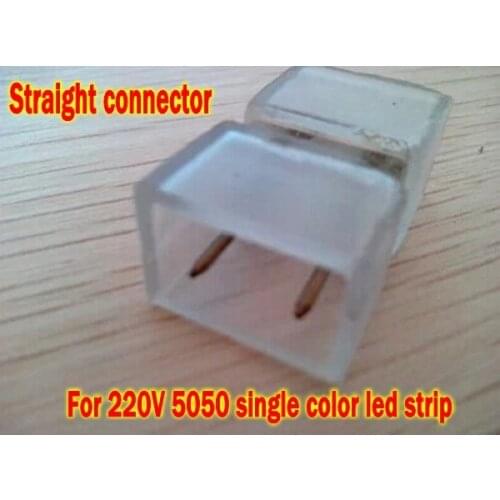 220V 110V 7MM 9mm 10mm 13.5mm Pin Distance Connector 2 pin Middle connector, 10pcs/lot, Free shipping