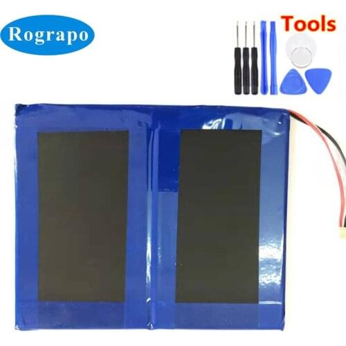 New 3.7V 8500mAh Li-Polymer Replacement Battery For Onda V10 Plus ow101 Tablet PC Accumulator With Plug
