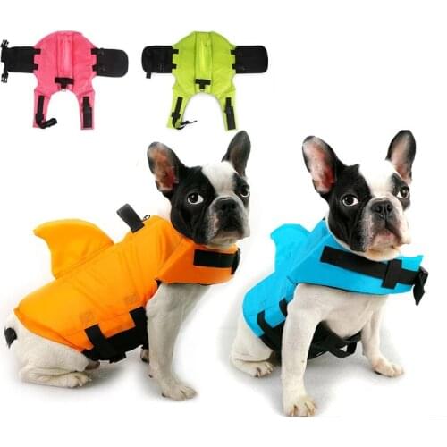 Dog Vest Summer Pet Life Jacket Dog Safety Swimwear Pet Swim Suit Dog Life Jackets With Reflective Wing
