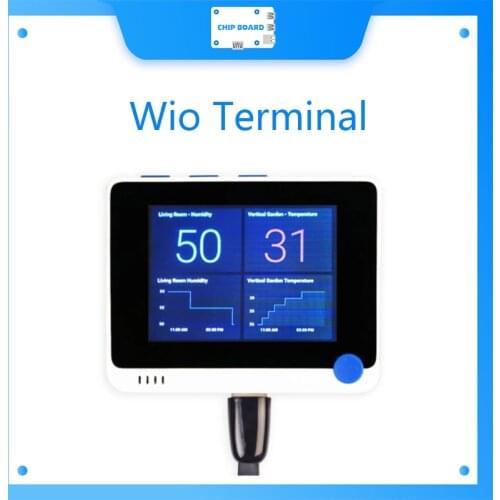 Seeed Wio Terminal: ATSAMD51 Core with Realtek RTL8720DN BLE 5.0 & Wi-Fi 2.4G/5G Dev Board