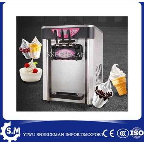 24-30L/H Soft serve Ice Cream machine table Ice Cream Vending Machine commercial soft ice cream making vending machine