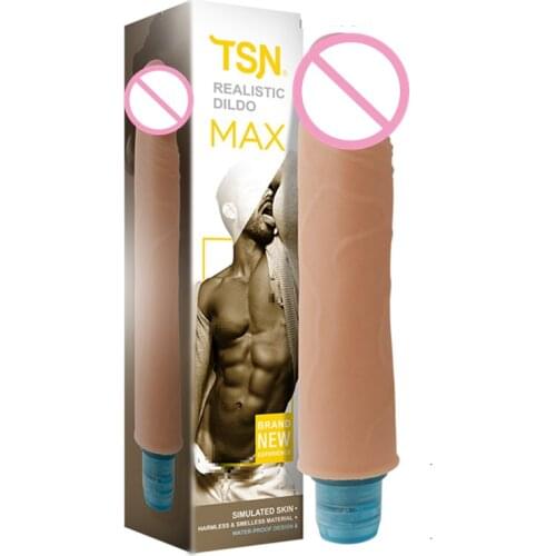 TSN Dildo Vibrator for Woman Soft Realistic Penis G Spot Stimulator Powerful Anal Vagina Vibrator Adult Sex Toys Products Shop