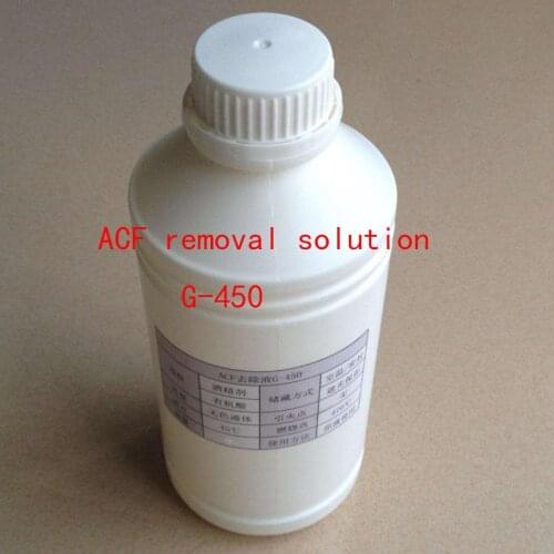 Original imported ACF removal solution G430 G450 G750 Large size LCD cable Rework Remover 100ml 500ml