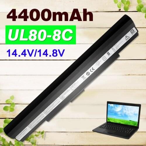4400mAh 14.4v Laptop battery for Asus A31-UL30 A31-UL50 A31-UL80 A32-UL30 A32-UL5 A32-UL50 A32-UL80 A41-UL30 A41-UL50