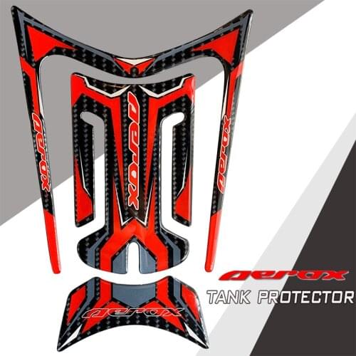 Motorcycle Accessories Decorative Protector Tank-pad 3D Decal Reflection Sticker For YAMAHA NVX155 Aerox155