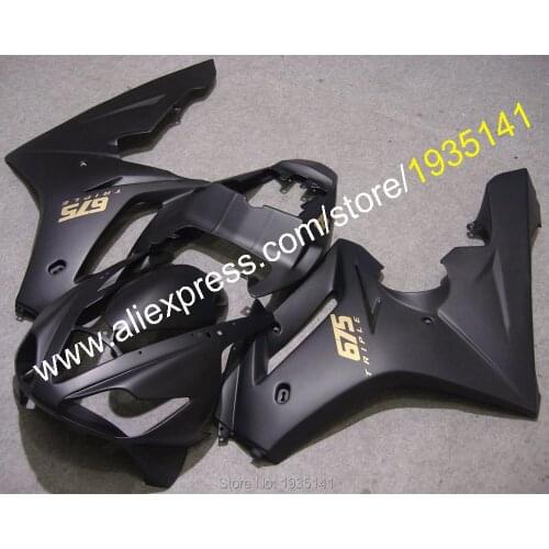 For Triumph Daytona 675 06 07 08 fairings ABS 675 Daytona 2006 2007 2008 Fashion black Cowlings (Injection molding)