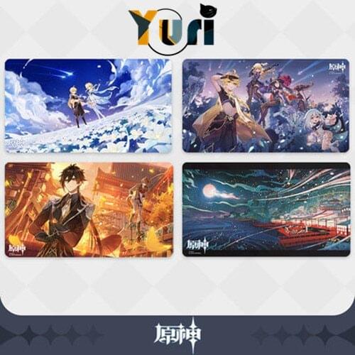 Genshin Impact Official Zhong Li Mouse Paimon Lumine Sora Mat Mouse Pad Gift Collection Sa YS