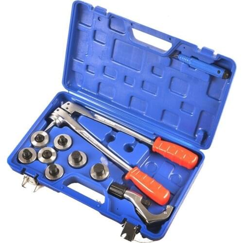 DZ 3/8" to 1-1/8" Lever Tube Expanding Tool Copper Pipe Flaring Tool Kit with Tubing Cutter
