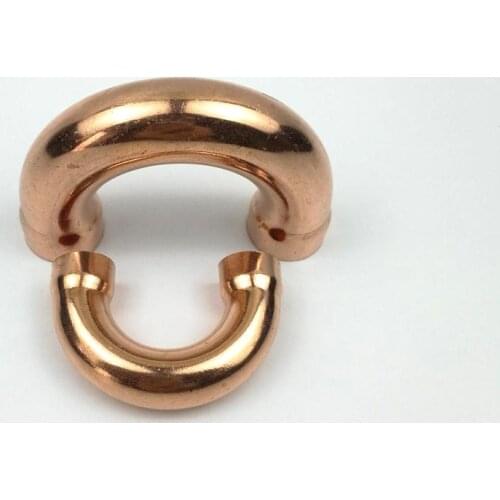 Copper 180 Elbow Plumbing Pipe Fitting Water Gas Oil Scoket Weld Coupler End Feed 180 Deg 19mm x1.2mm x60
