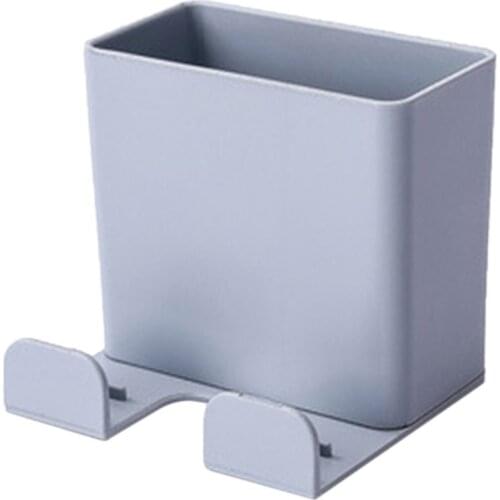 Wall Mounted Tv Remote Control Holder Air Conditioner Storage Case Mobile Phone Plug Storage Rack Holder Stand Container Shelf 7