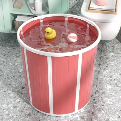 Plastic Foldable Bathtub Adults Large Solid Baby Pool Thick Body Portable Bathtub Spa Piscina Infantil Bathroom Products 50