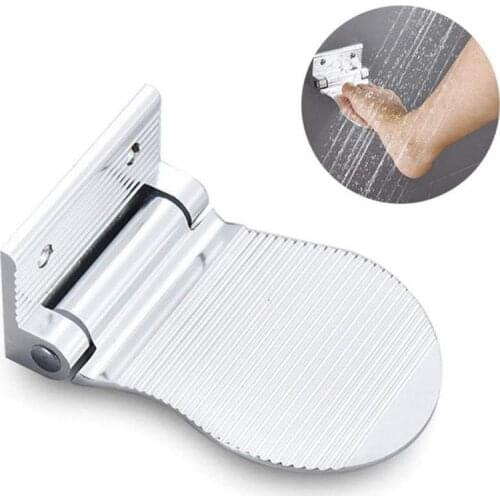 Rest-Non-Slip Shower Shaving Foot Support Grip Bathroom Anti-slip Mat Wall Mounted Shower Footrest Step Home Bathroom Products