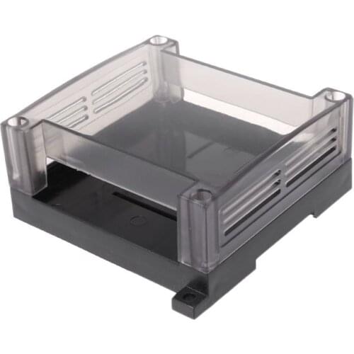 Transparent Plastic PLC Industrial Control Box Panel PLC Enclousure Case DIY PCB Shell