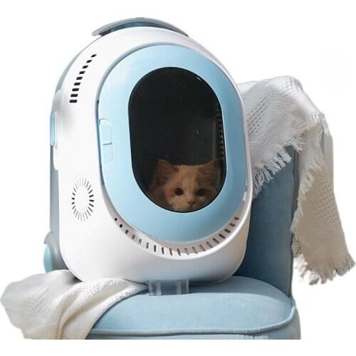 CY Pet Cat Bag Portable Breathable Backpack Trolley Case Schoolbag Supplies