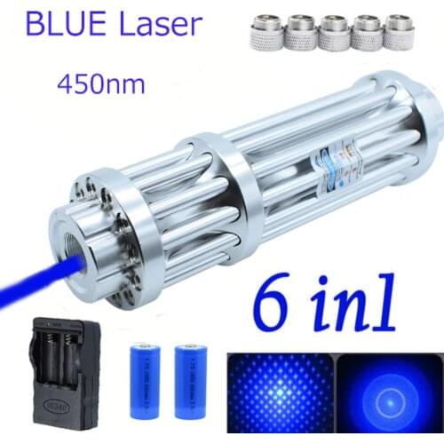 Green Laser Pointer Powerful Super Far 10000m Red Blue Laser Light Adjustable Focus Burning Match Hunting Equipment