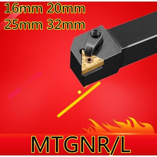 1PCS MTGNR1616H16 MTGNR2020K16 MTGNR2525M16 MTGNR3232P16/22 MTGNR2525M22 MTGNL CNC Lathe Cutting Tools External Turning Tool