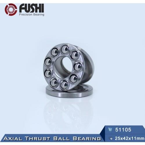 51105 Thrust Bearing 25x42x11 mm ABEC-1 ( 4 PCS ) Axial 51105 Thrust Ball Bearings 8105