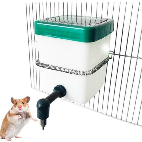 Automatic Pet Water Feeder Hanging Drinking Fountain Rabbit Hamster Guinea Pig Rabbit Pet Drinking Fountain Non-drip