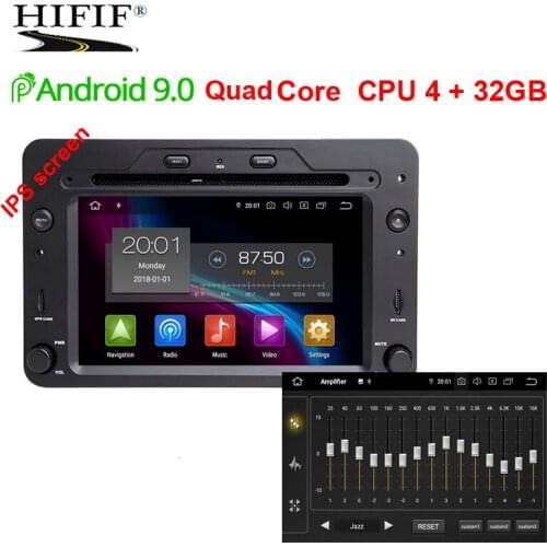 DSP 4G Android 9.0 Car DVD PLAYER For Alfa Romeo Spider Alfa Romeo 159 Brera 159 Sportwagon GPS RADIO stereo