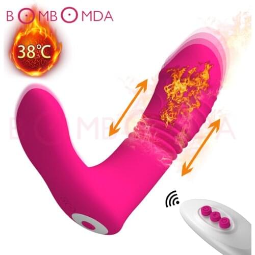 Wireless Wearable Panties Dildo Vibrator Sex Toys for Women Adult Couples Vaginal Hit Touch G Spot Clitoris Stimulator Sex Shop