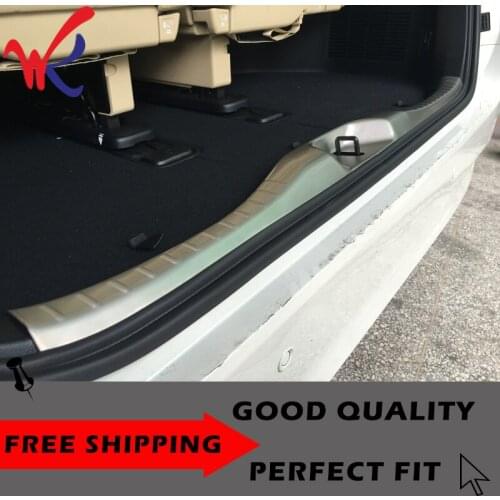 Loyalty for Toyota Alphard 2016 2017 2018 Rear Bumper Guard Cover Trim Stainless Steel Car Accessories