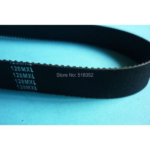 128MXL/ B160MXL 14mm Width Black Synchronous Timing Belt for EDM Drilling Machine Parts