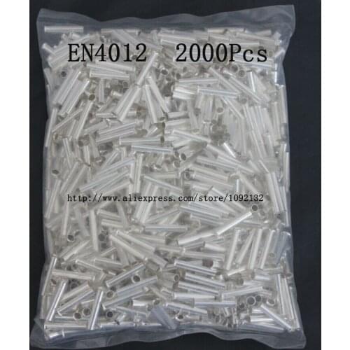 EN4012 Bare Copper Wire Ferrules For 4.0mm2, 12 AWG Wire 12mm of Pin Length