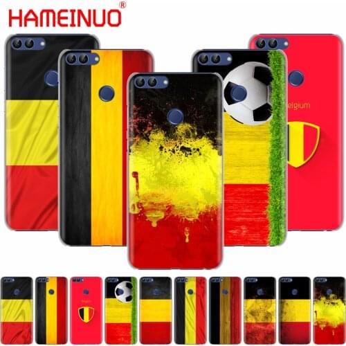 HAMEINUO Belgium Flag Luxury High-end Protector phone Cover Case for huawei Honor Y5 7C Y625 Y635 Y6 Y7 Y9 2017 2018 Prime PRO
