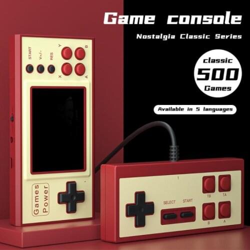 K30 Retro Video Game Console Portable Pocket Mini Handheld Game Player Machine Gifts For Kids Nostalgic Player With 500 Games