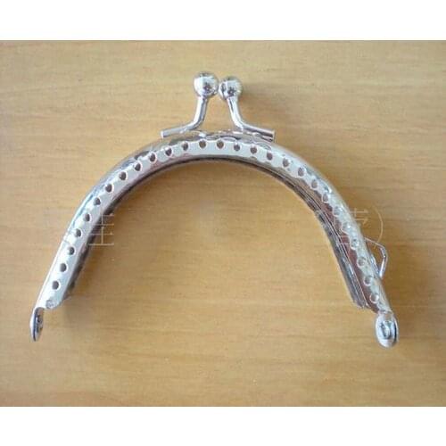 5PCS 8.5CM Metal Sewing Handbag Clutch Coin Purse Bag Frame Kiss Clasp Arch Bag Accessorries Retro Bag Lock for Purse Wallet