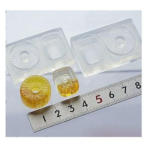 NEW Stereoscopic Clear Silicone DIY Simulation Food shape Mold For Epoxy Resin Jewelry Making Craft Tools resin molds forjewelr