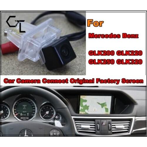 Original Screen For Mercedes Benz GLK200 GLK220 GLK250 GLK320 RCA & Car Back Up Parking Rear View Camera CCD Original car screen