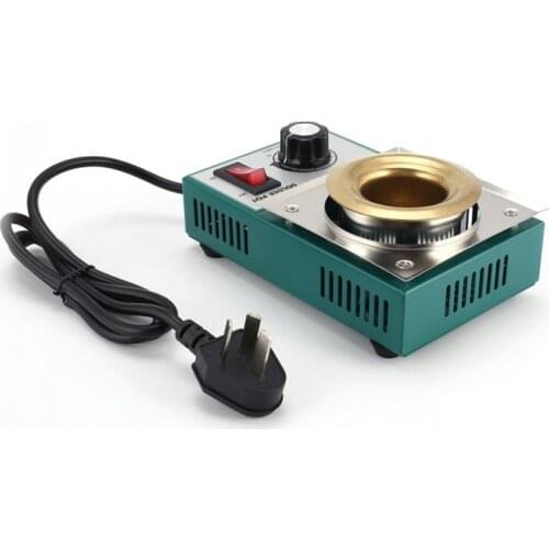 DANIU Solder Pot Tin Melting Soldering Desoldering Bath Furnace 100-600 degree Fast Heating Adjustable Temp Welding Tool 150W