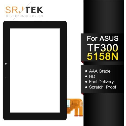 Touch For Asus Transformer Pad TF300 TF300T TF300TG G01 G03 5158N Screen Touch Panel Tablet Outer Glass Sensor Digitizer