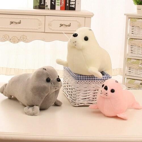 33CM cute imitation seal doll stuffed stuffed pillow toy birthday present