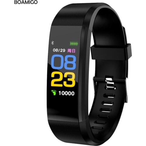 Smart Bracelet Wrist Watch Heart Rate Blood Pressure Monitor Man Women Watch LED Digital Sports Watch For IOS Android Phone