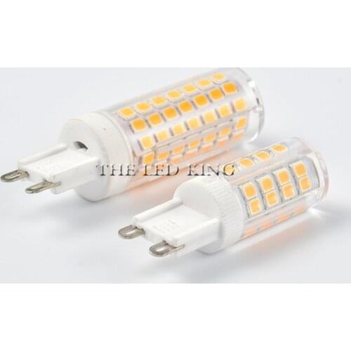 Super Bright G9 LED Lamp AC220V 5W 7W 9W 12W 15W 18W Ceramic SMD2835 LED Bulb Warm/Cool White Spotlight replace Halogen light
