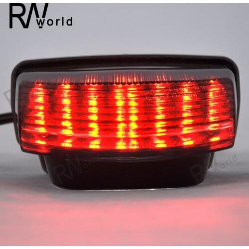Motorcycle LED Taillight Turn Signal Light Brake Lamp For HONDA CBR600RR 2007-2012 2008 2009 2010 2011 CBR 600RR CBR600 RR Clear