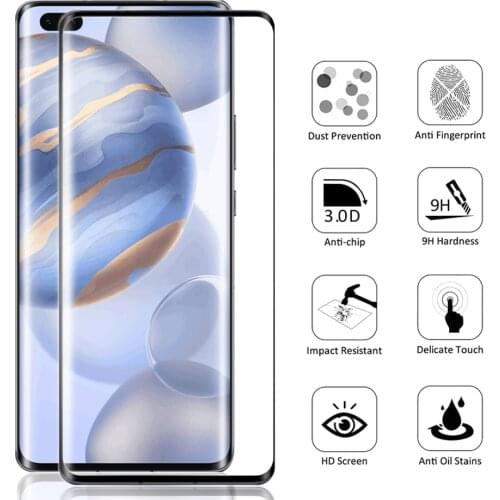 Full cover tempered glass for huawei honor 30 pro plus v30 30s view 20 v20 lite 20s 20i phone screen protector protective film