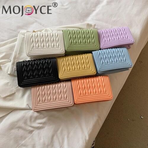 Women Underarm Bags Solid Ladies Baguette Handbags Soft PU Leather Fashion Designed Girls Small Shoulder Bags