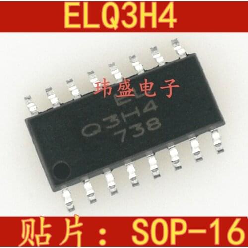 10pcs ELQ3H4 Q3H4 SOP-16 3H4