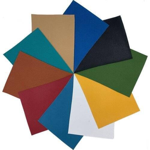 20*30CM 10PCS/Bundle Big Litchi PU Faux Synthetic Leather Sewing Fabric DIY Handmade Handbag Bow Making Doll Car Sofa Wall Decor